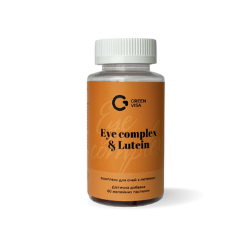 Eye Complex & Lutein (Комплекс для очей з лютеїном) (60 капс.)  від GREEN VISA 65/002 фото