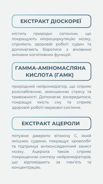 Комплекс для покращення пам'яті (90 капс.) Грін-Віза (Green-Visa) 01/017 фото