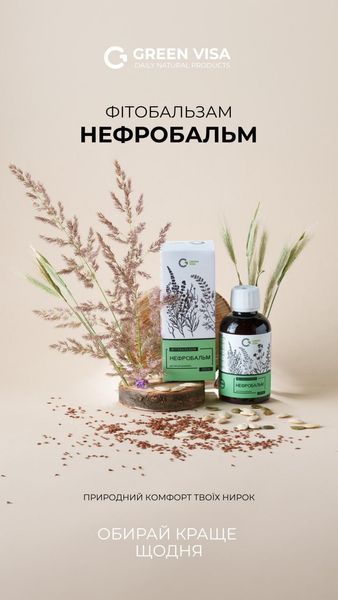 Фітобальзам "Нефробальм" (200 мл) Грін-Віза (Green-Visa) 04/036 фото