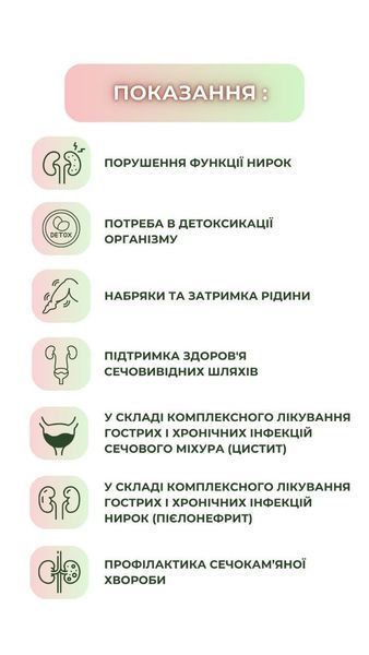 Детокс нирок (120 капс.) Грін-Віза (Green-Visa) 00/003 фото