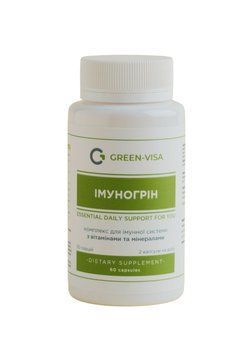 Імуногрін (60 капс.) Грін-Віза (Green-Visa) 01/012 фото