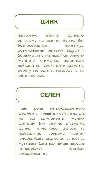 Імуногрін (60 капс.) Грін-Віза (Green-Visa) 01/012 фото